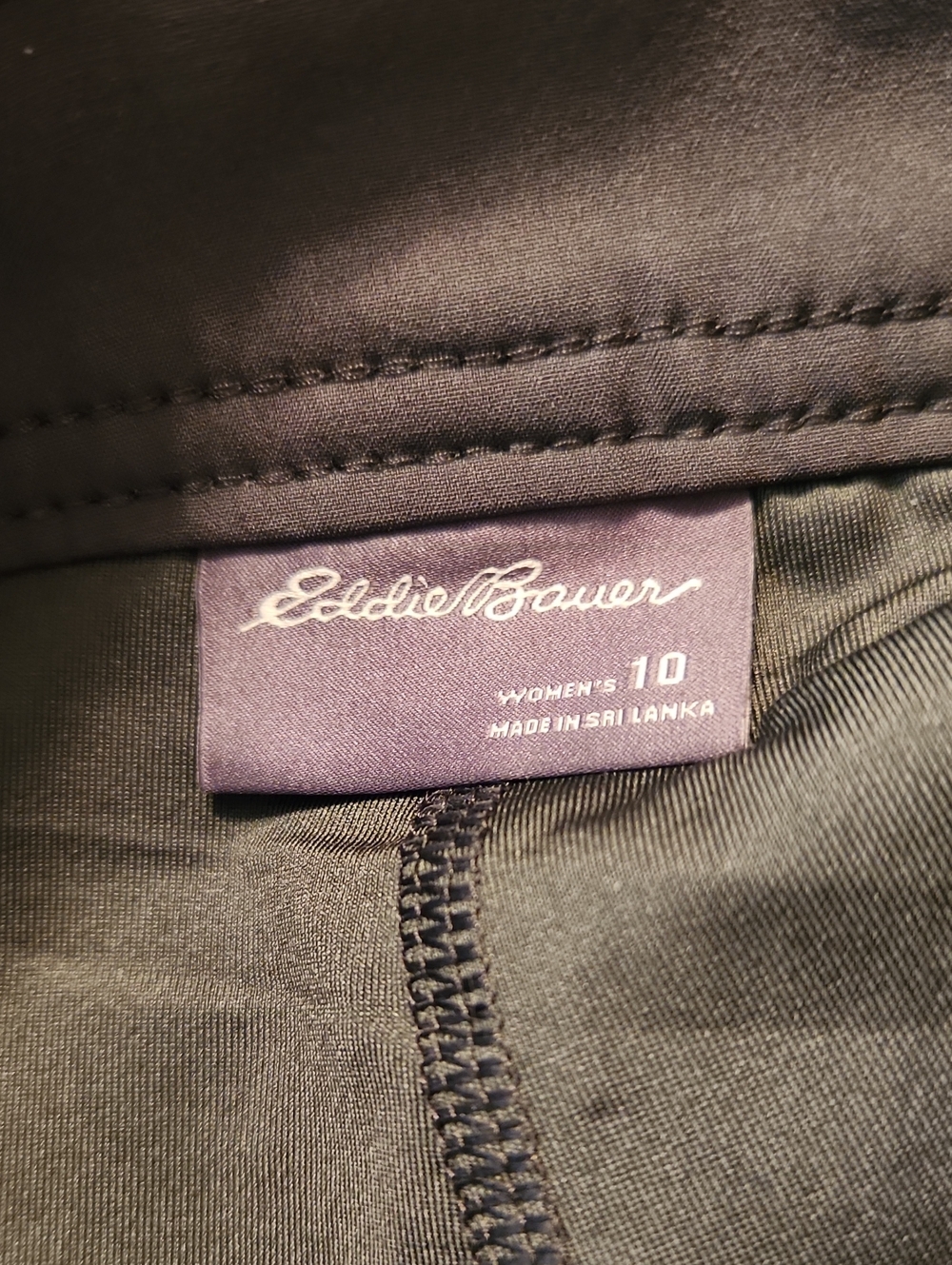 Eddie Bauer Adventurer 2.0 Skort Dark Smoke Size 10 - Picture 7 of 14